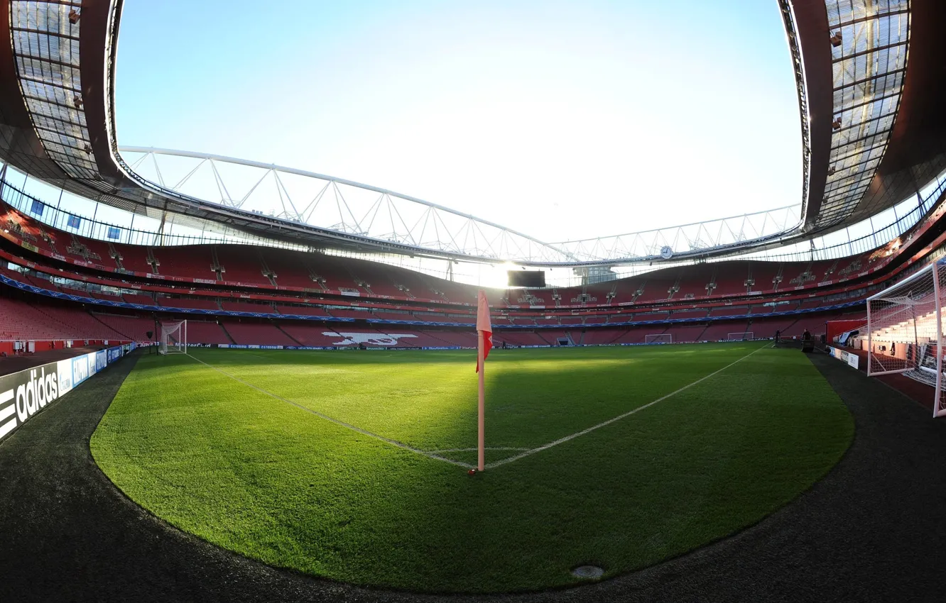 Photo wallpaper wallpaper, stadium, football, Emirates Stadium, Sport, Arsenal FC