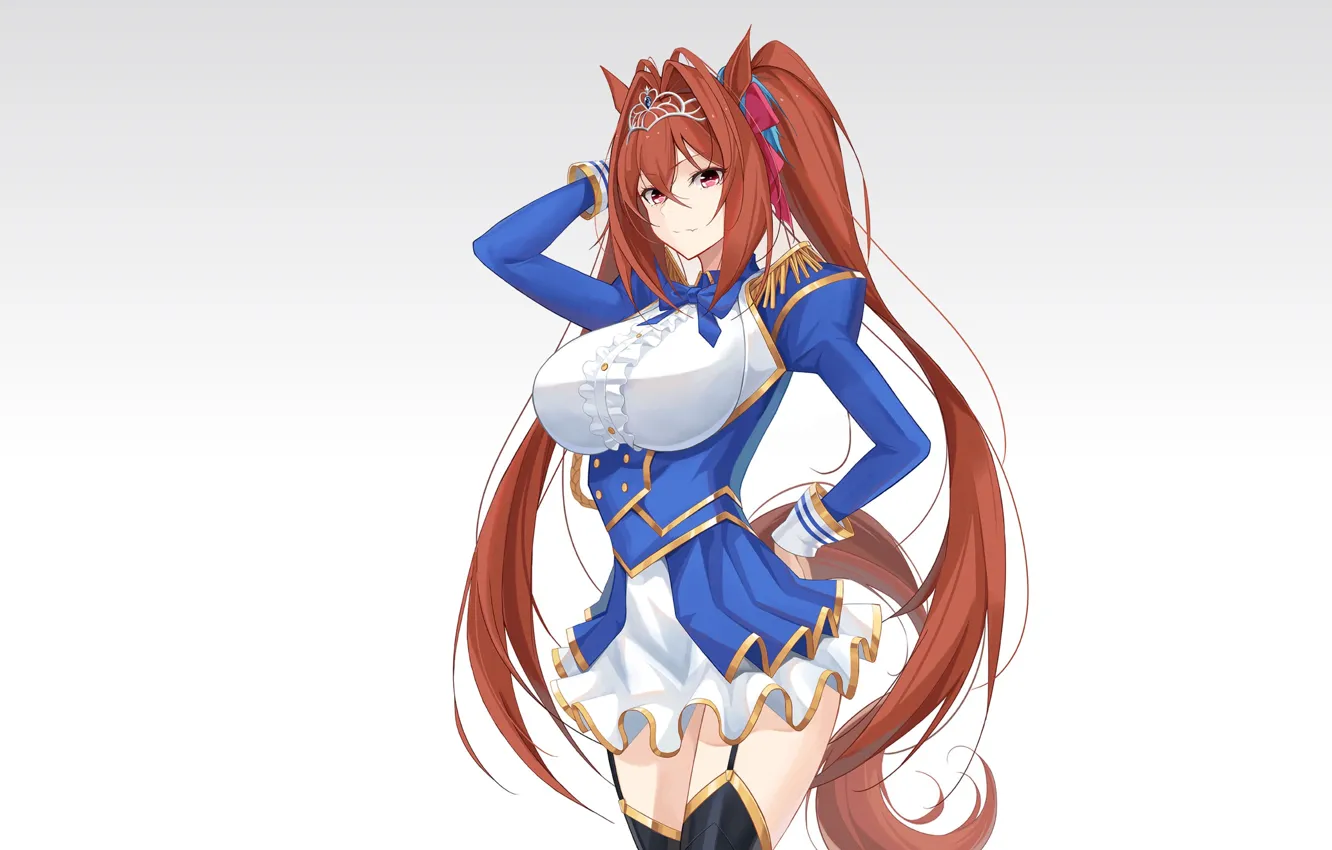 Photo wallpaper girl, hot, sexy, boobs, anime, breasts, babe, oppai