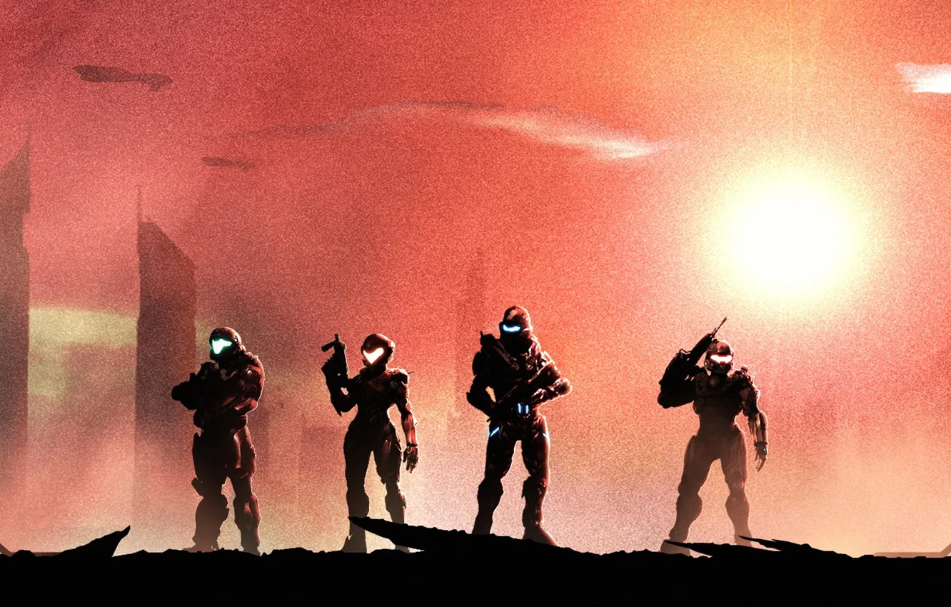Photo wallpaper Halo, Nathan Fillion, spartan, Locke, Halo 5: Guardians, Edward Buck, guardians, Jameson Locke