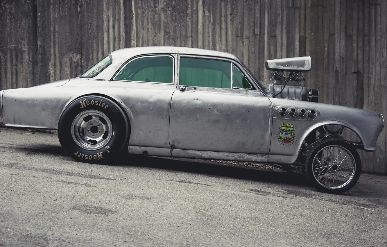 Photo wallpaper volvo, Volvo, rat rod