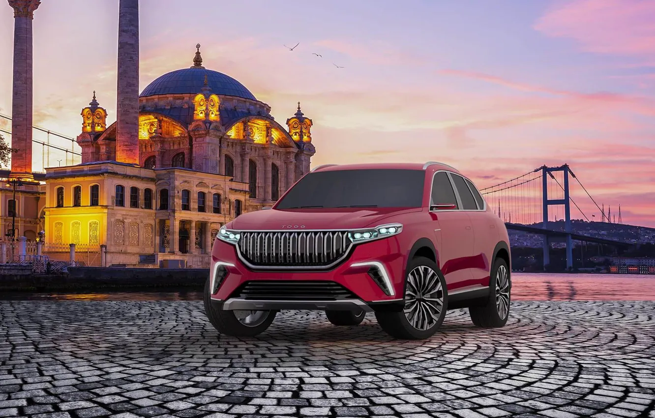 Photo wallpaper Istanbul, Turkey, TOGG