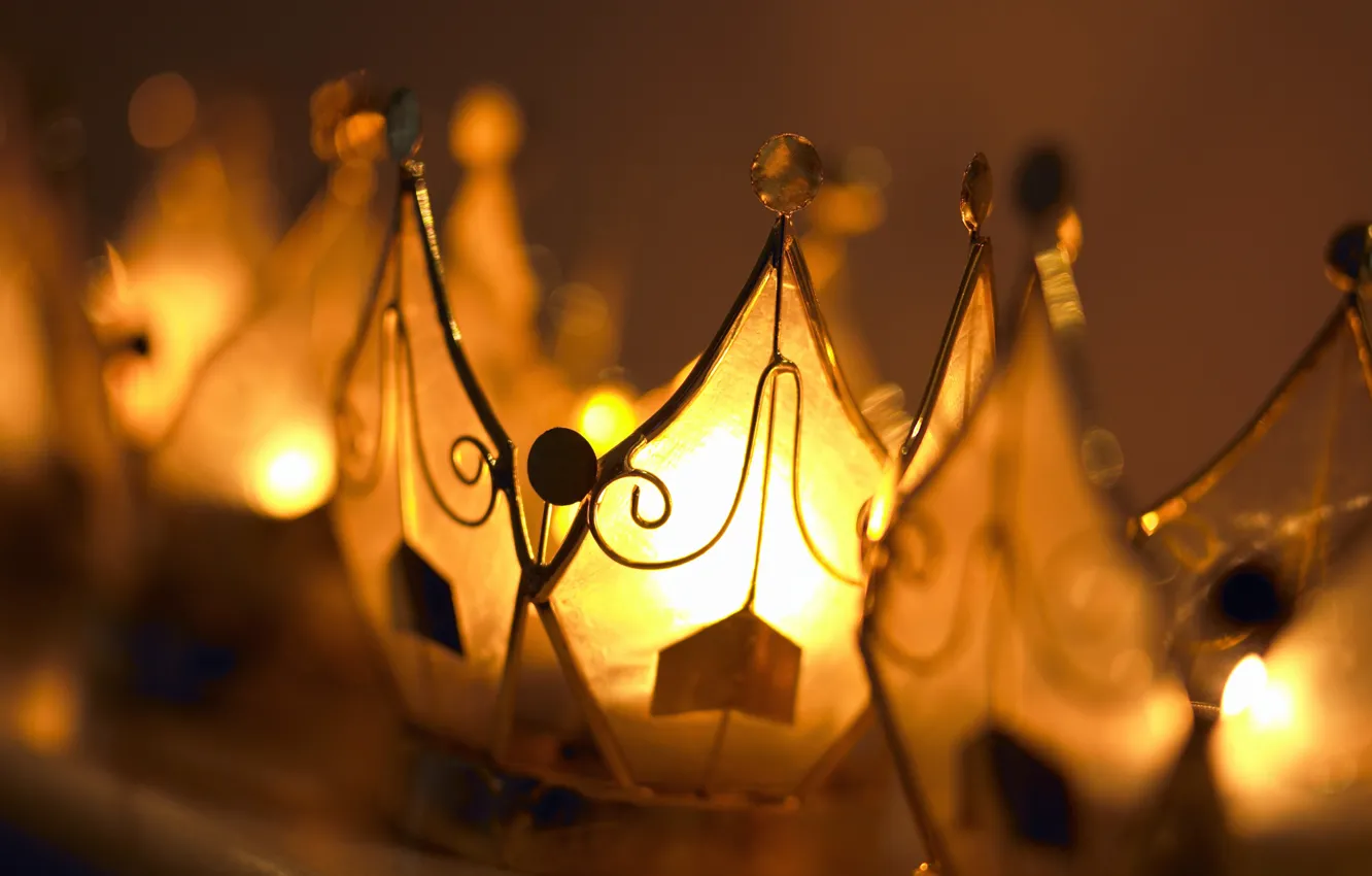 Photo wallpaper light, gold, the evening, blur, flashlight, softness