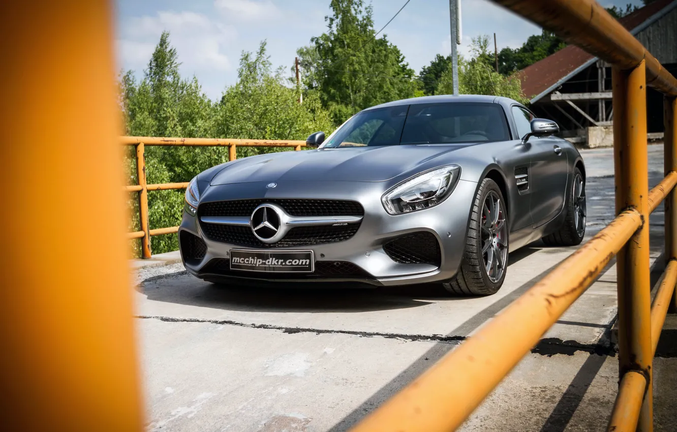 Photo wallpaper Mercedes, Mercedes, AMG, AMG, 2015, GT S, C190, Mcchip-DKR