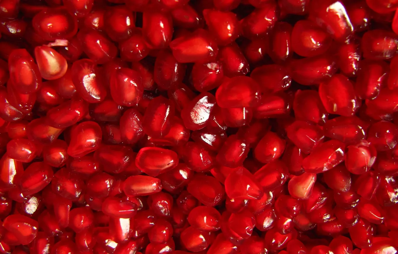 Photo wallpaper grain, fruit, garnet