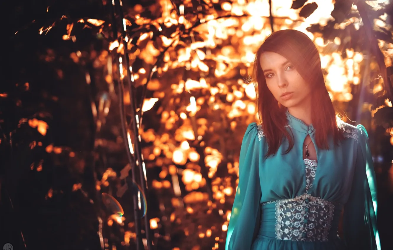 Photo wallpaper girl, pendant, girl, Julie Resh