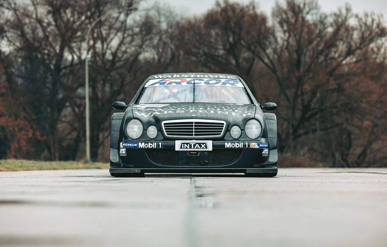 Photo wallpaper Mercedes-Benz, Mercedes, 2000, CLK-Class, Mercedes-Benz CLK DTM, C208