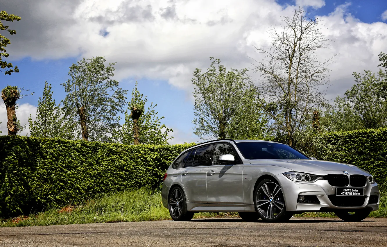 Photo wallpaper BMW, BMW, universal, Touring, F31, 330d, 2015, 40 YEARS Edition