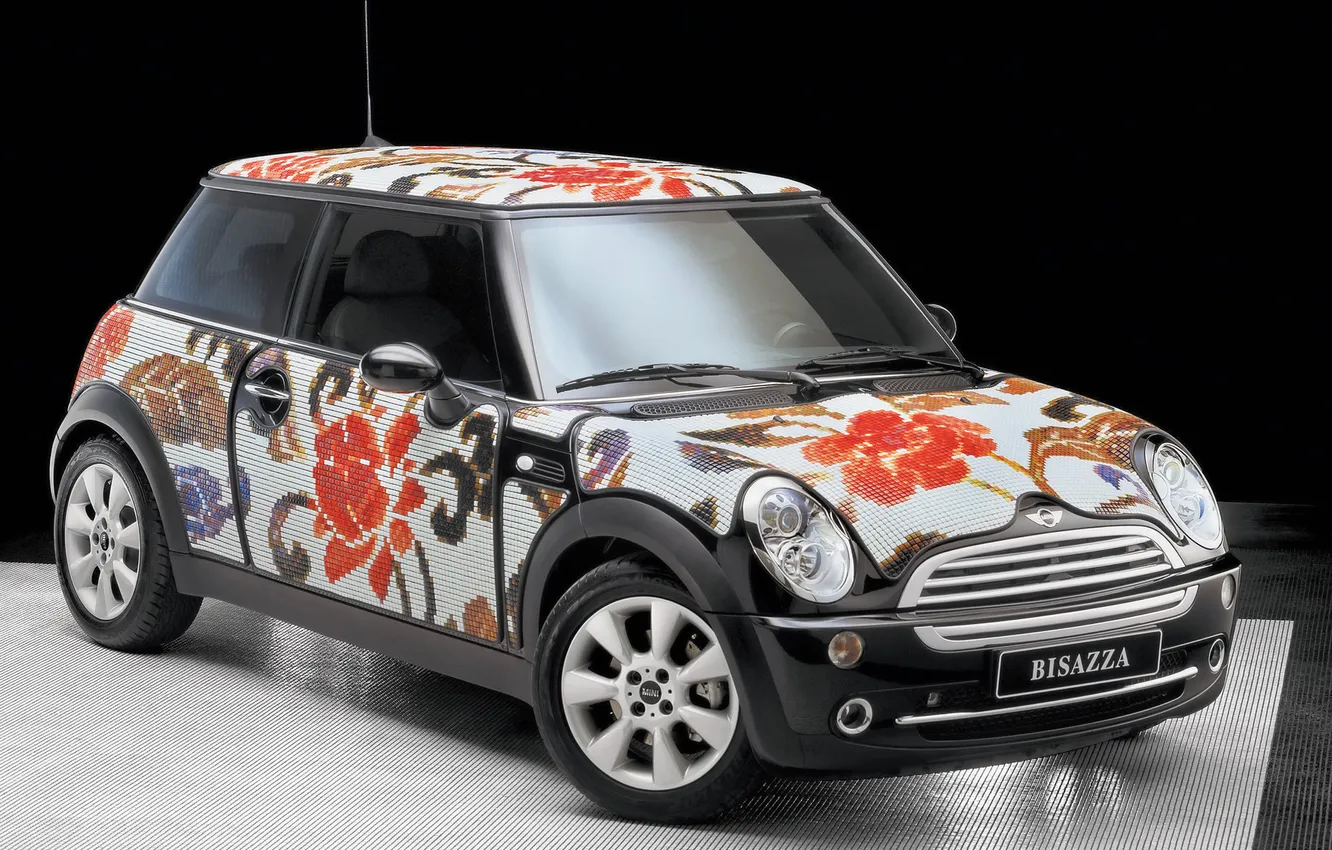 Photo wallpaper Mini, mini, cars, cars, auto wallpapers, car Wallpaper, auto photo, Wears-Bisazza