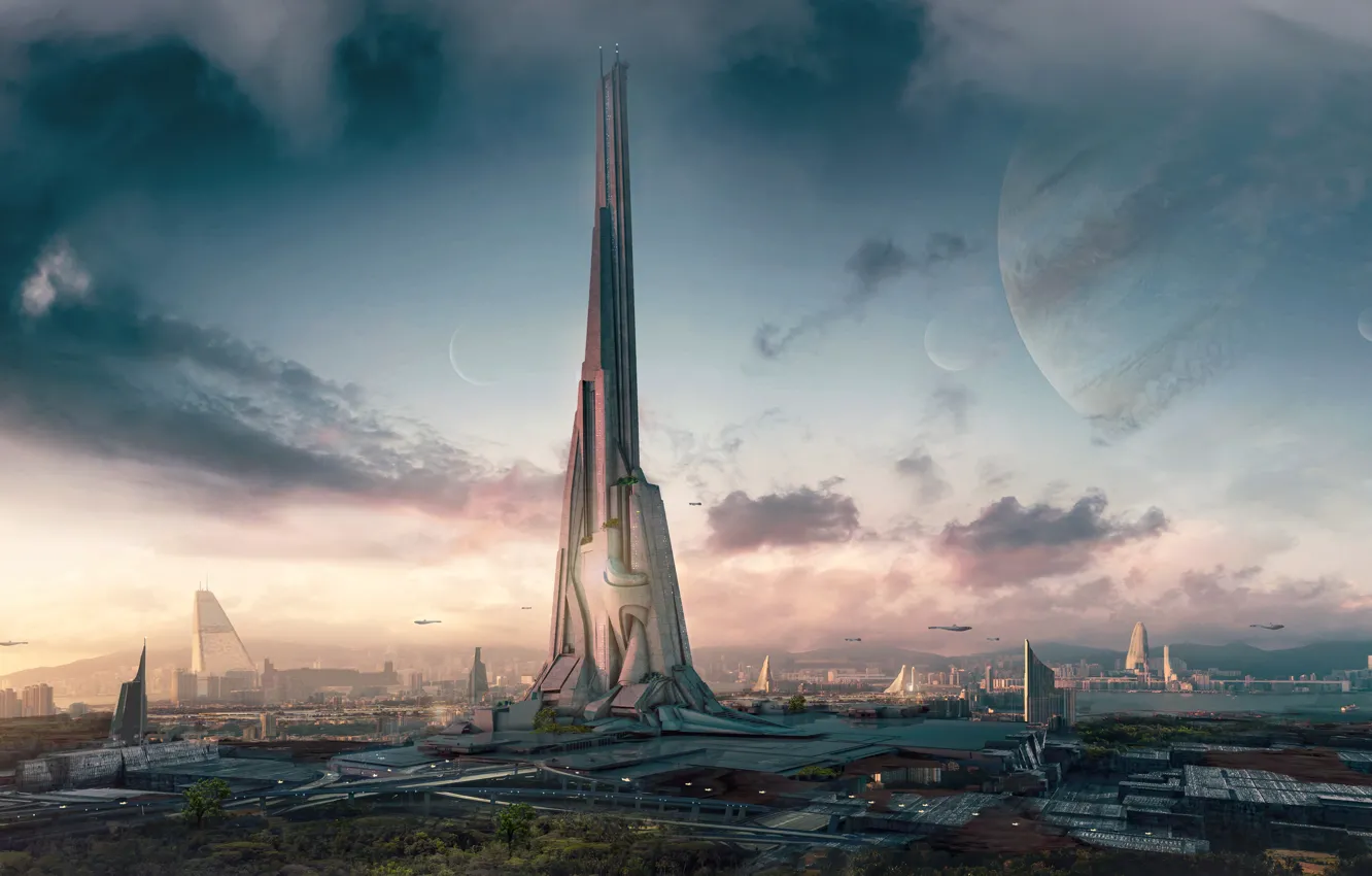 Photo wallpaper game, art, Concept Art, Exodus