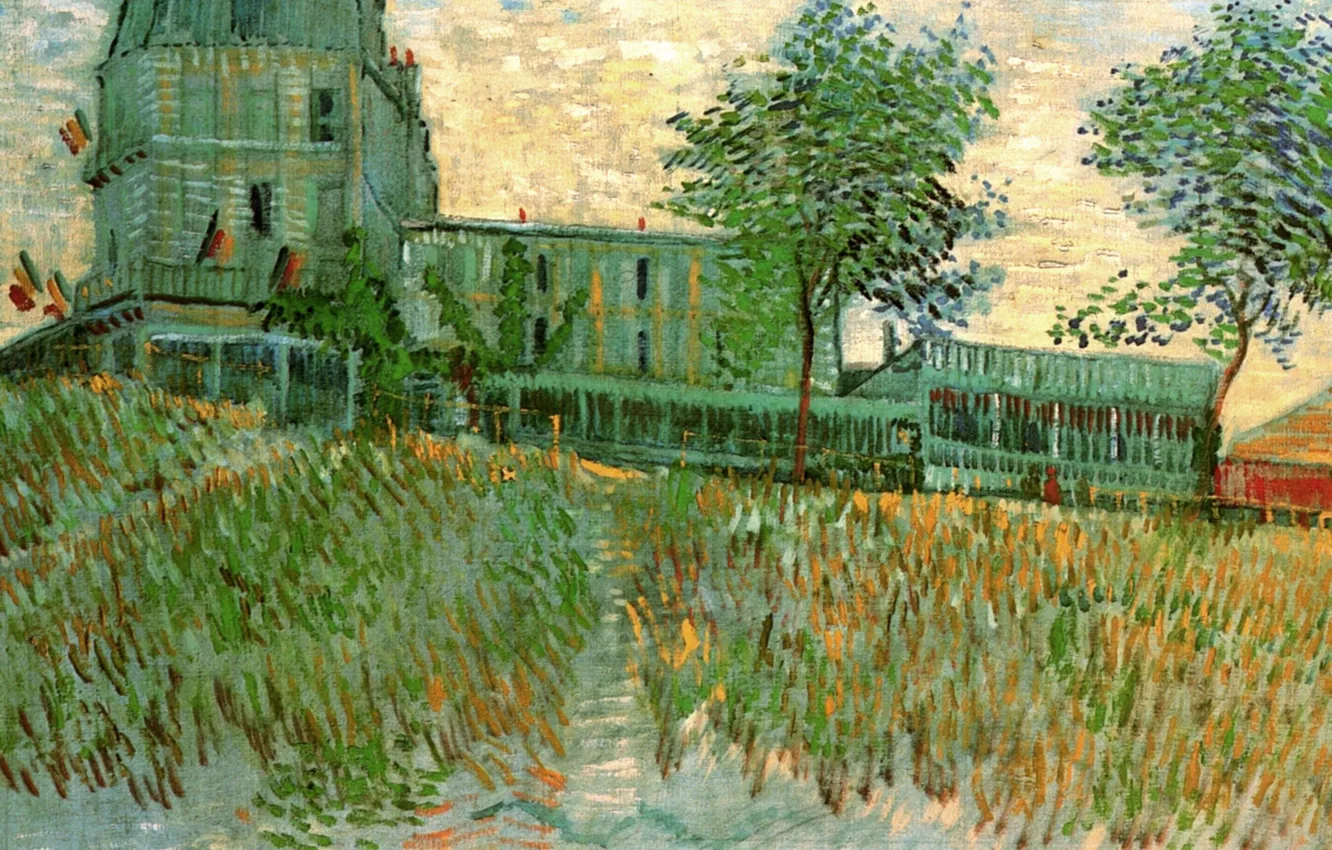 Photo wallpaper Vincent van Gogh, of the Sirene at Asnieres, The Restaurant