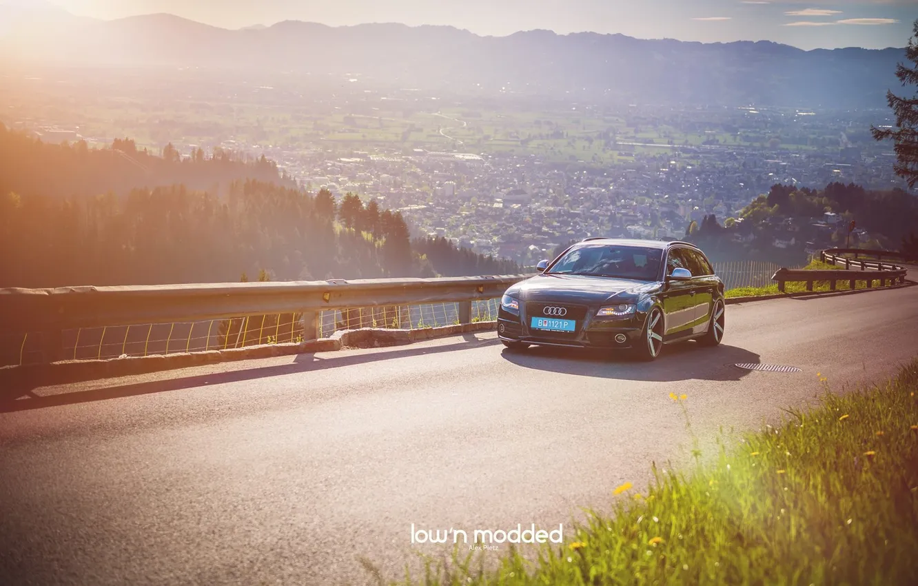 Photo wallpaper machine, auto, nature, Audi, Audi, auto, Vossen, Wheels