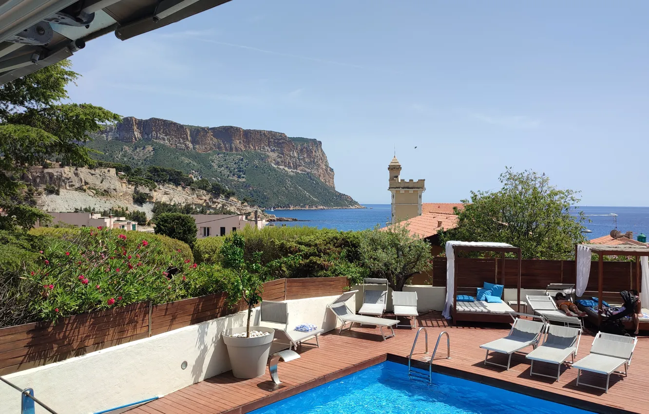 Photo wallpaper France, Cassis, France Landscape