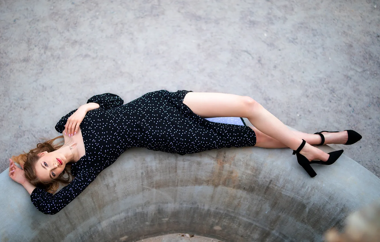 Photo wallpaper girl, sexy, Wallpaper, sweetheart, model, bright, makeup, slim