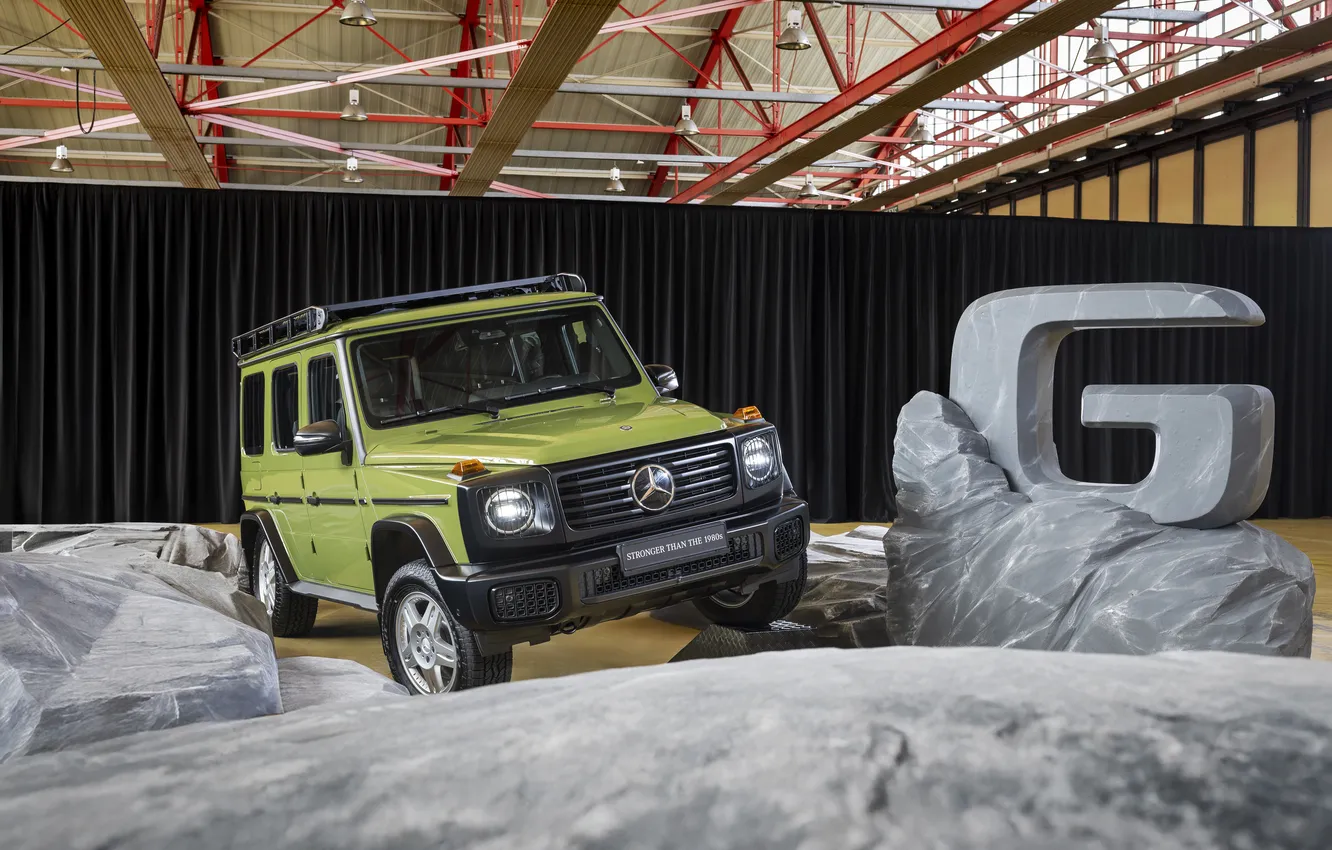 Photo wallpaper Mercedes-Benz, SUV, SUV, exterior, 2025, Stronger Than the 1980s, Mercedes-Benz G 450 d