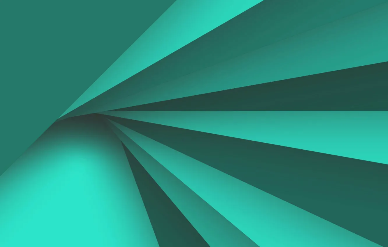 Photo wallpaper line, green, geometry, design, color, material