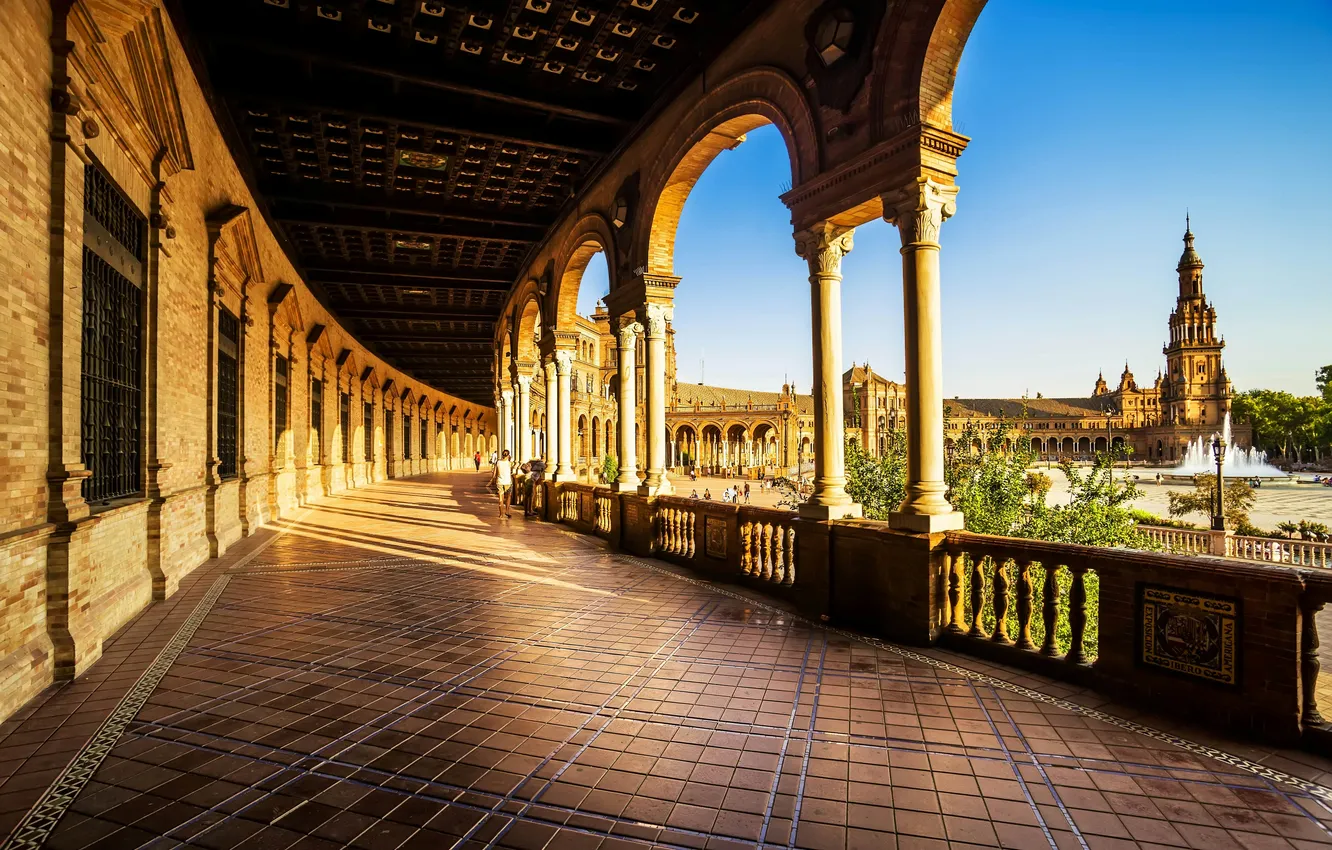 Photo wallpaper Spain, Seville, Espana