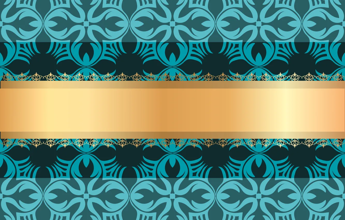 Photo wallpaper background, pattern, vector, texture, ornament, vintage, gold ribbon