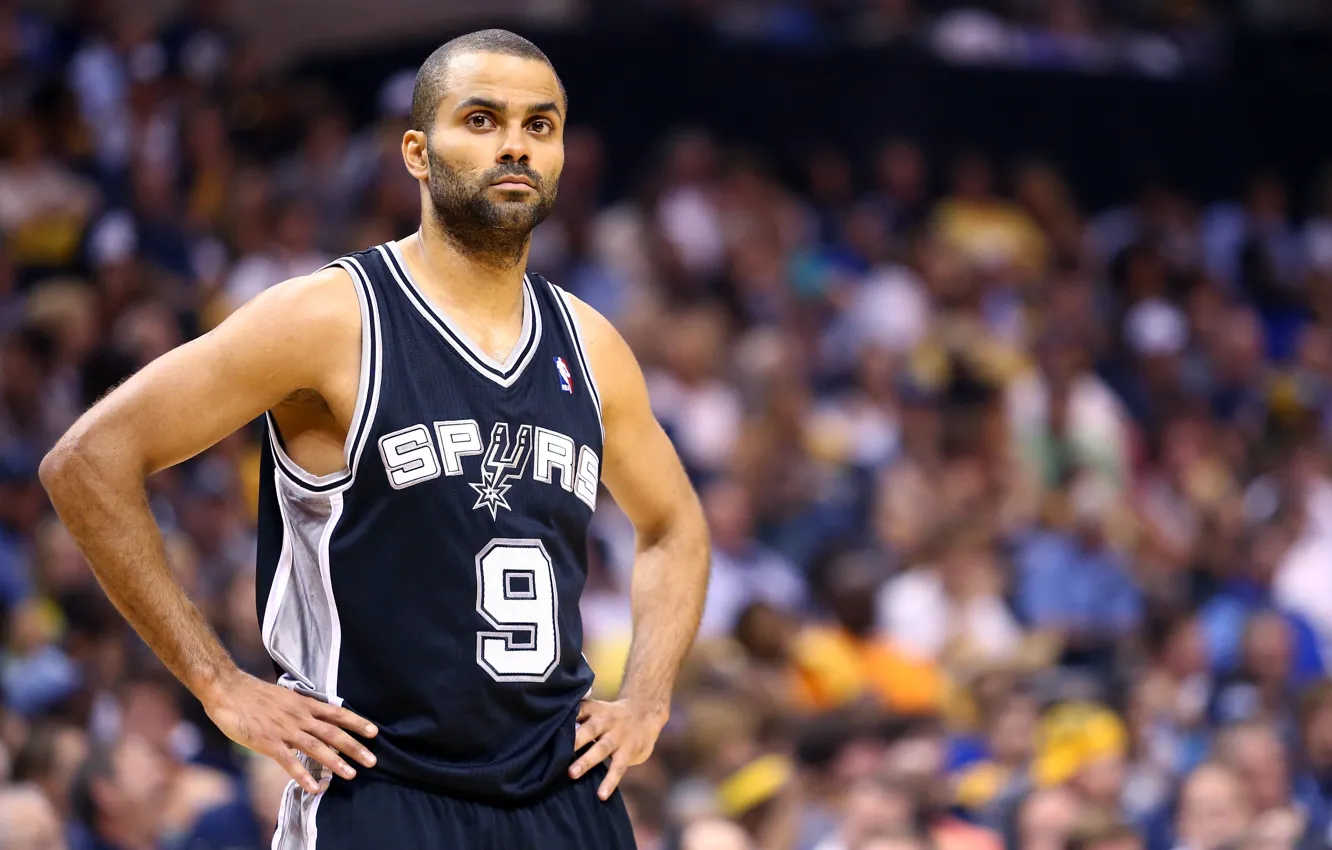 Photo wallpaper Basketball, USA, basketball, NBA, NBA, San Antonio, Spurs, Tony Parker