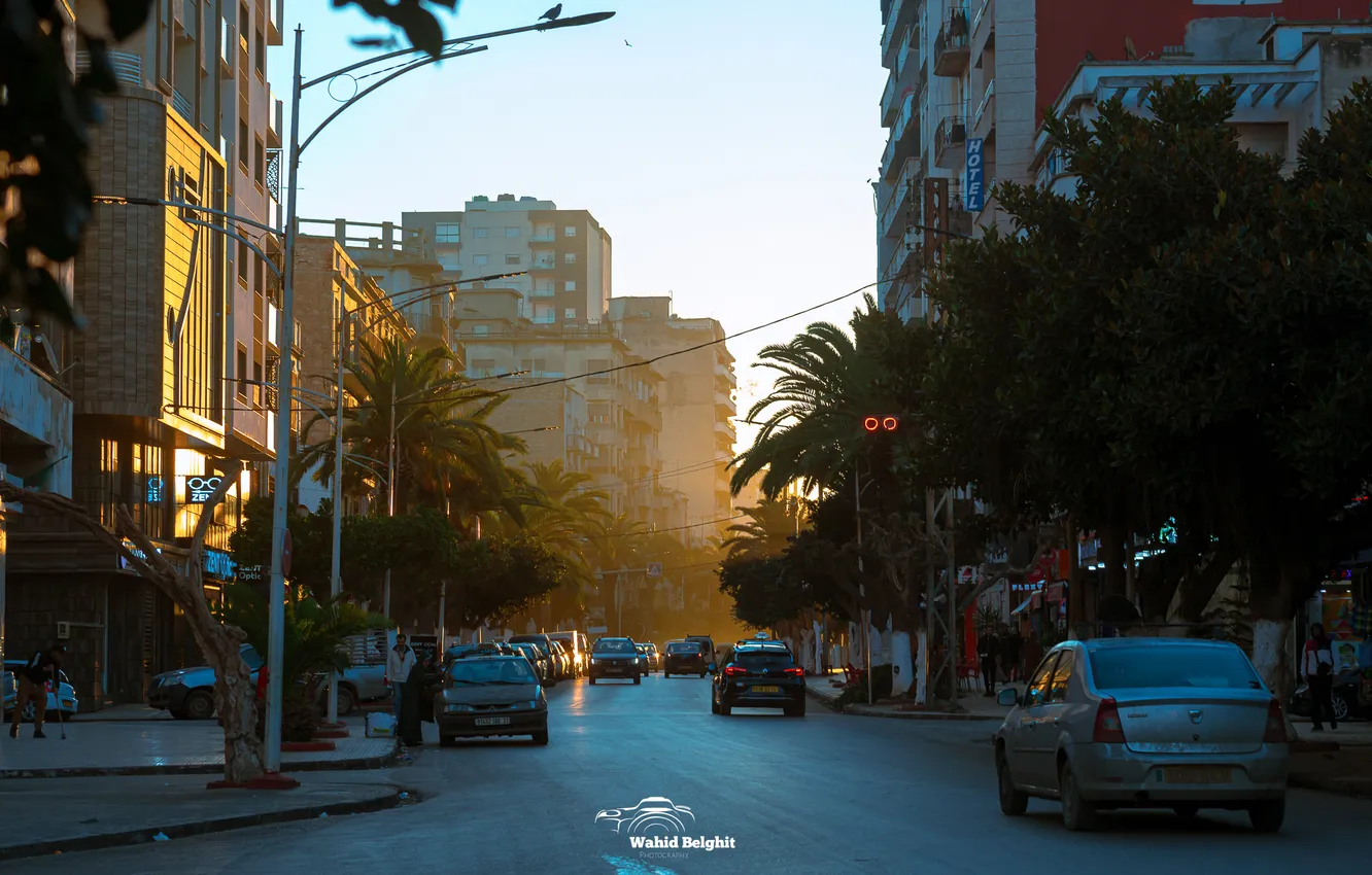 Photo wallpaper sunrise, Algeria, plateau, Vibe, HAWMA, Wahid Belghit, Rate, Uphold