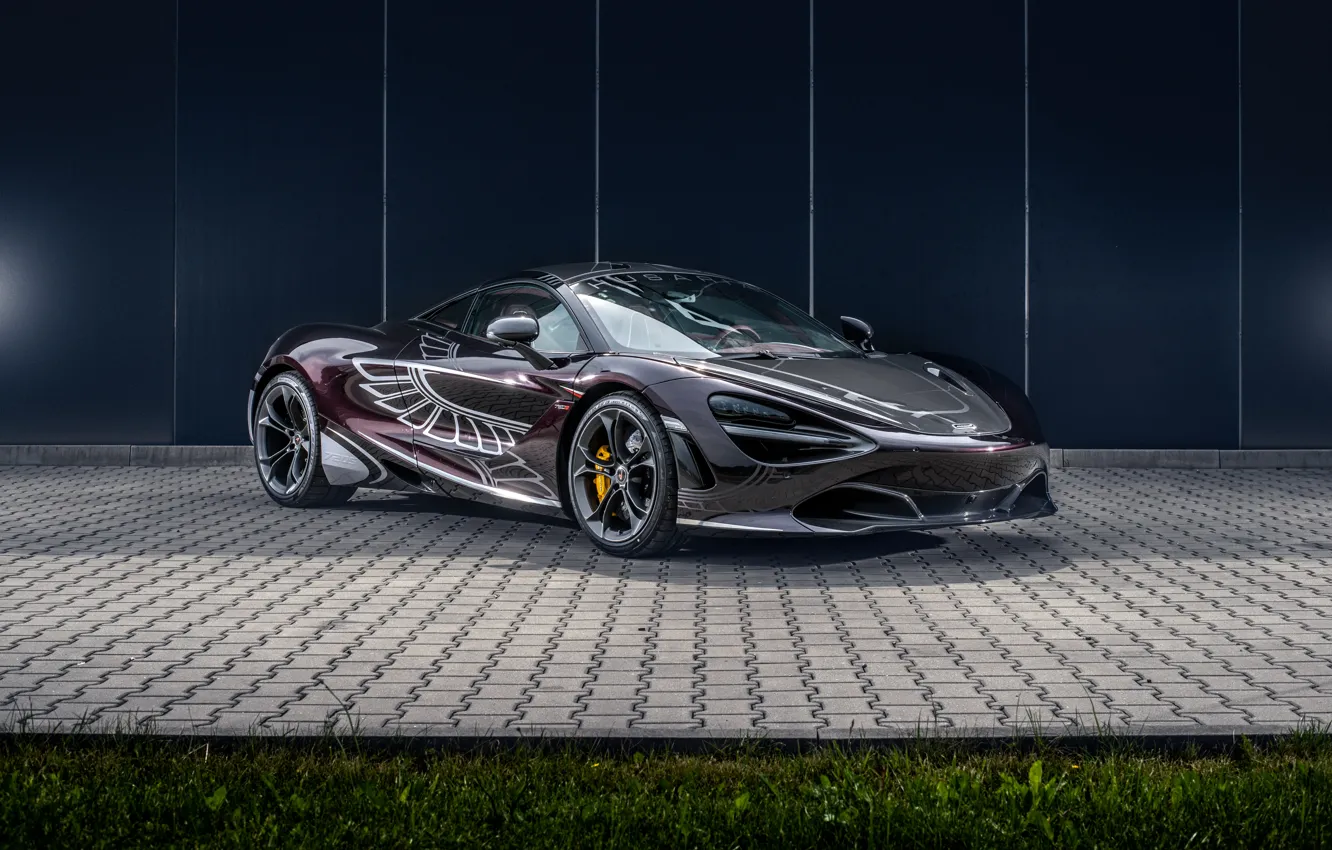 Photo wallpaper McLaren, supercar, 2018, Manhart, 720S, Carlex Design