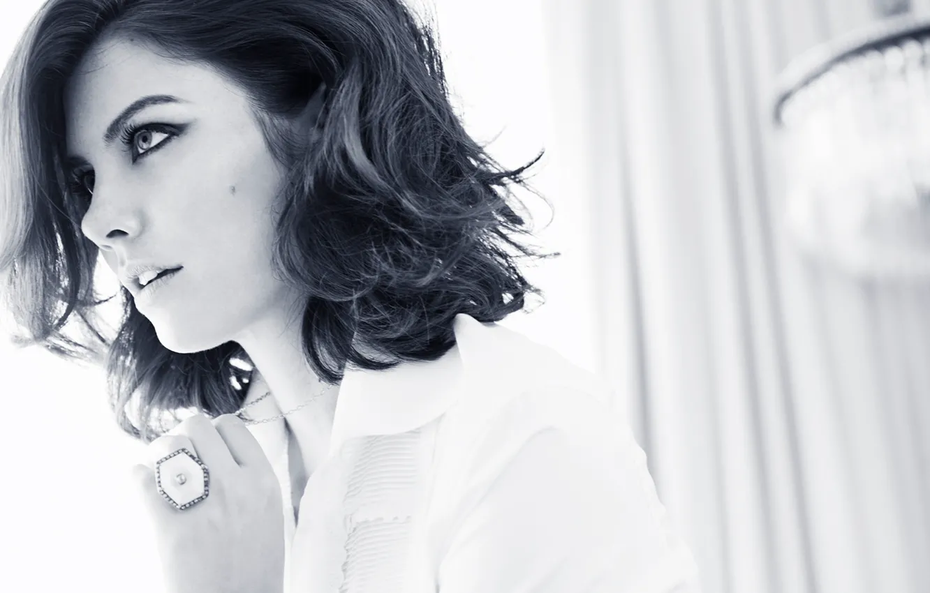 Photo wallpaper photoshoot, Lauren Cohan, 2015, Lauren Cohen, Philadelphia Style