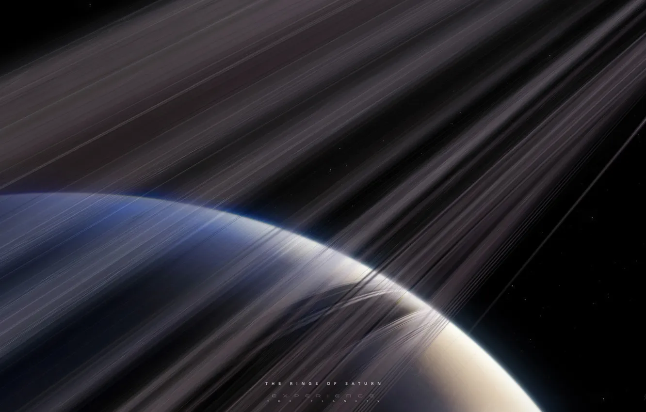 Photo wallpaper stars, Saturn, ring