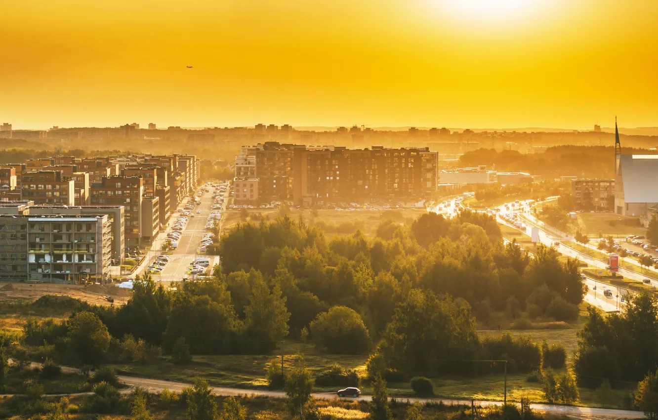 Photo wallpaper Lithuania, Vilnius, Manor