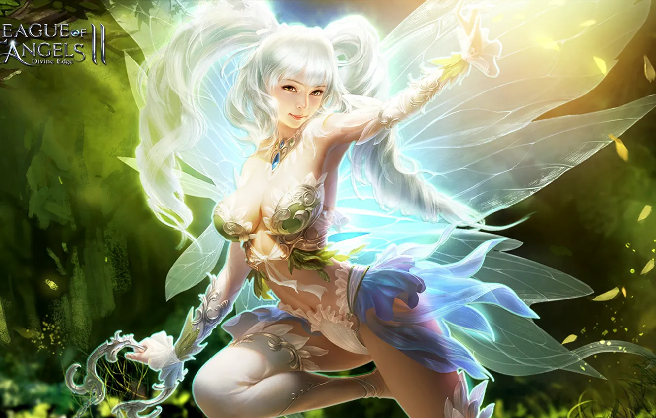 Photo wallpaper girl, fairy, League of Angels