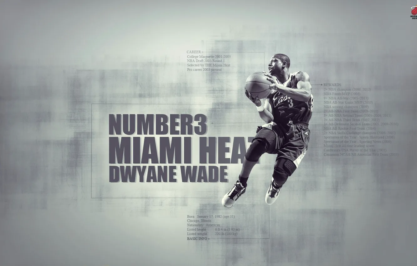 Photo wallpaper Miami, Basketball, Miami, basketball, NBA, NBA, Miami Heat, Miami Heat