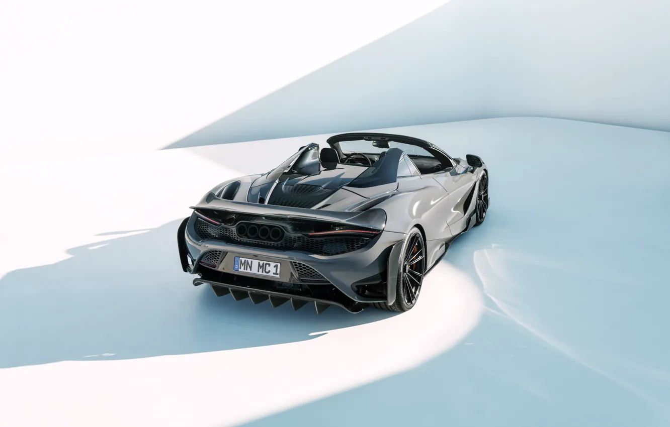 Photo wallpaper McLaren, rear view, 765LT, Novitec McLaren 765LT Spider