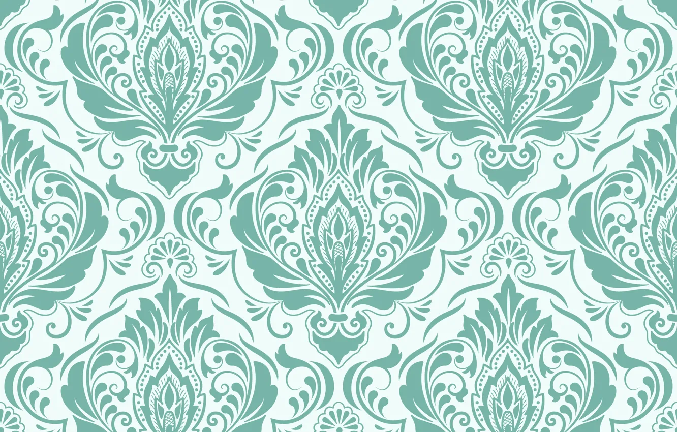 Photo wallpaper flowers, background, Wallpaper, texture, background, pattern, seamless, damask