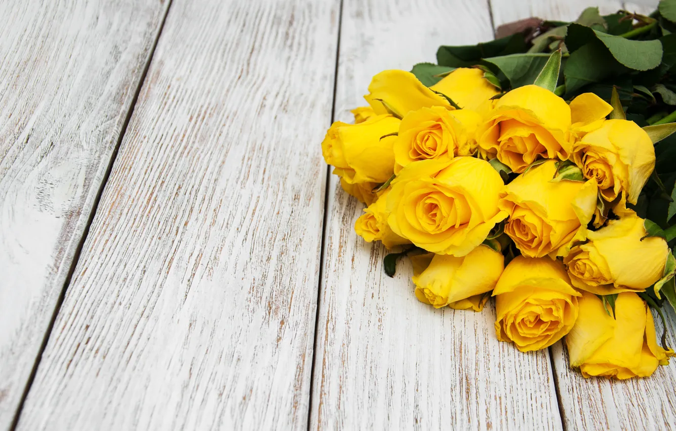 Photo wallpaper roses, bouquet, yellow, flower, beautiful, roses, bouguet, Olena Rudo