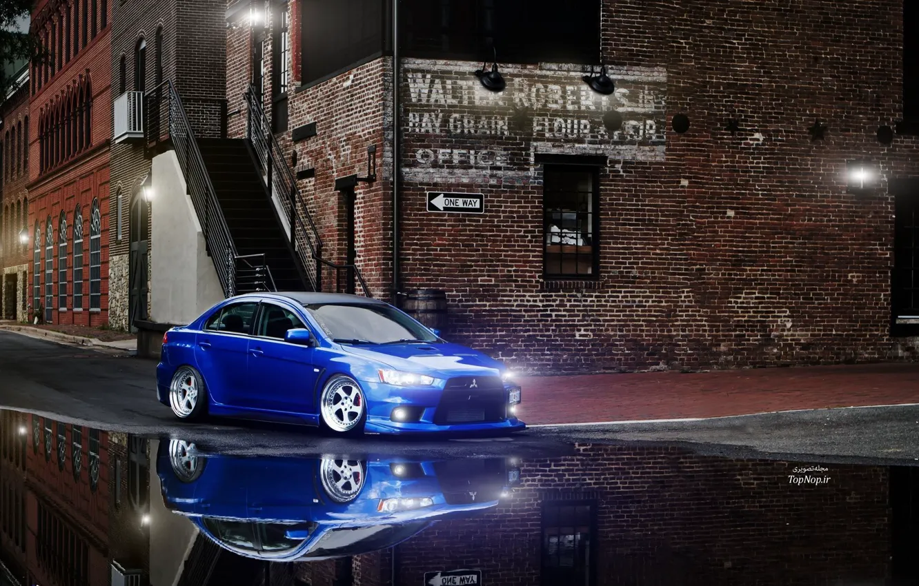 Photo wallpaper Mitsubishi, Lancer, evo, x8.