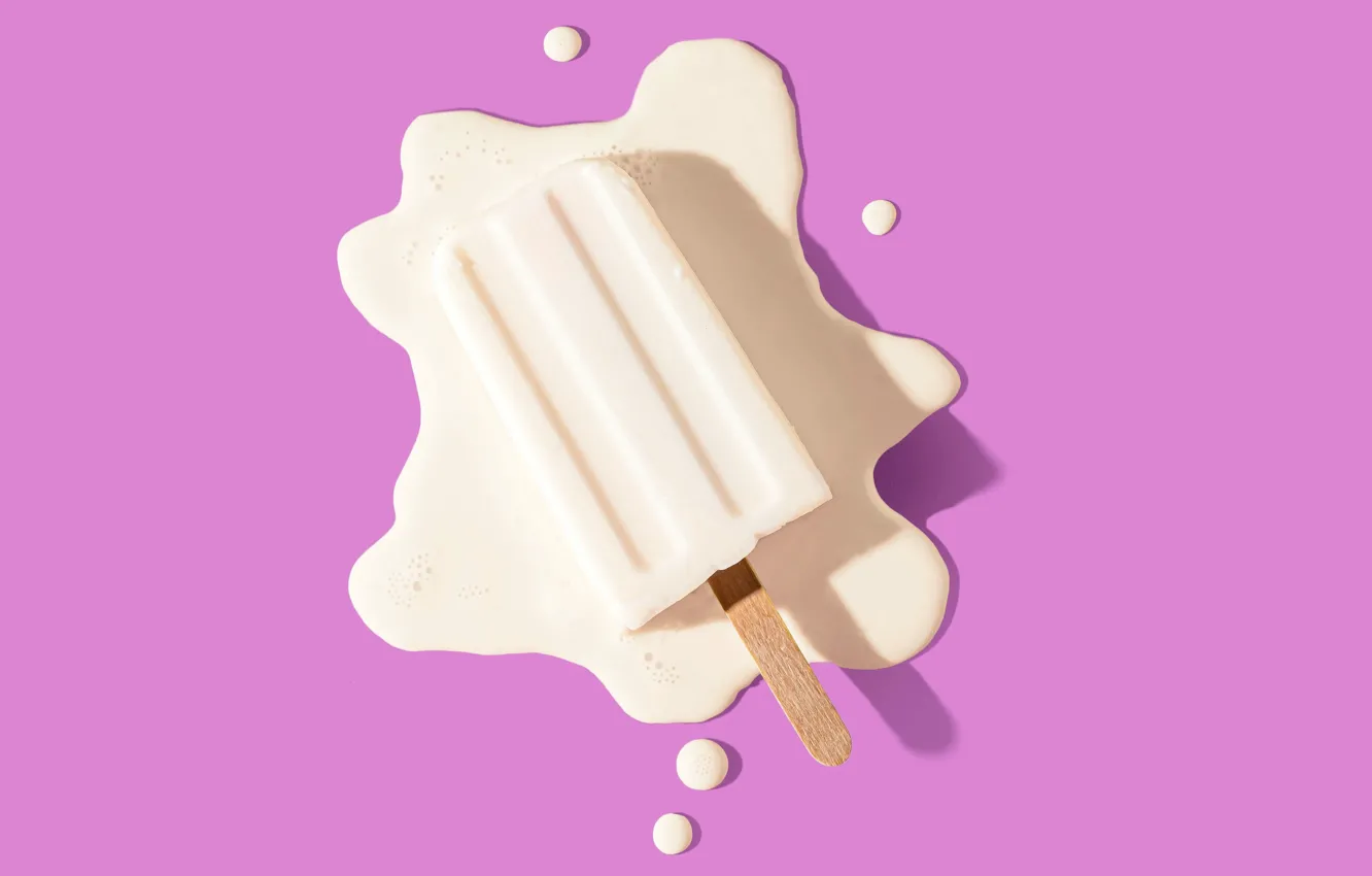 Photo wallpaper food, ice cream, sundae