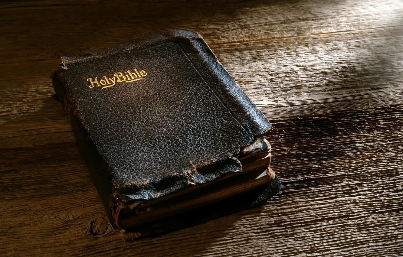 Photo wallpaper holy, book, Bible