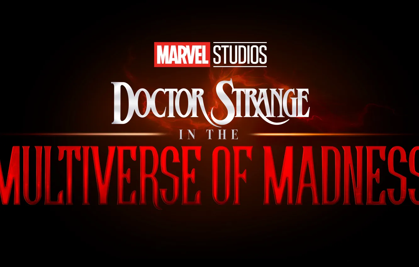 Photo wallpaper logo, Doctor Strange, Marvel Studios, Doctor Strange in the Multiverse of Madness