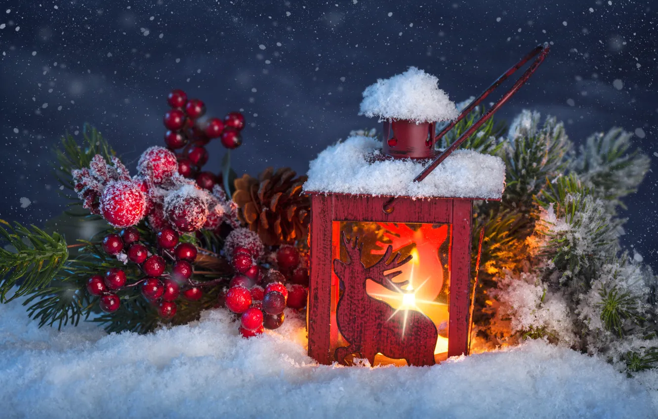 Photo wallpaper decoration, holiday, new year, Christmas, Christmas, New Year