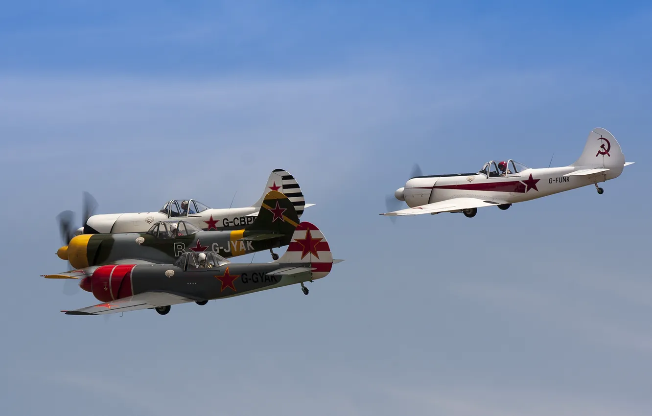 Photo wallpaper the sky, flight, aviation, the plane
