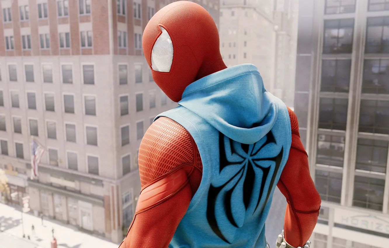 Photo wallpaper the city, the game, spider-man, Spider Man