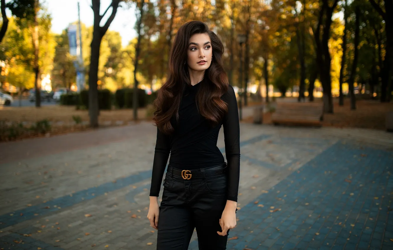 Photo wallpaper girl, sexy, Wallpaper, sweetheart, model, bright, makeup, slim