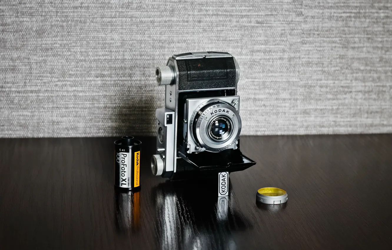 Photo wallpaper USA, Germany, camera, Kodak, Kodak Retina