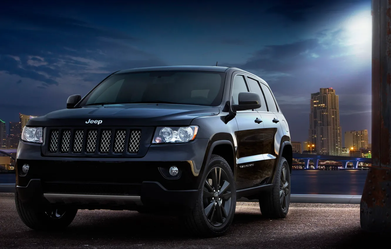 Photo wallpaper car, machine, Jeep Grand Cherokee Concept