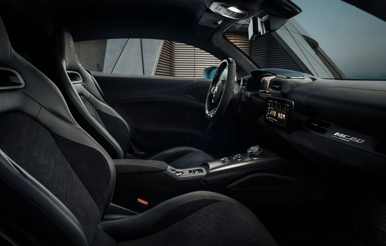 Photo wallpaper Maserati, Car Interior, MC20, Novitec Maserati MC20 Coupe