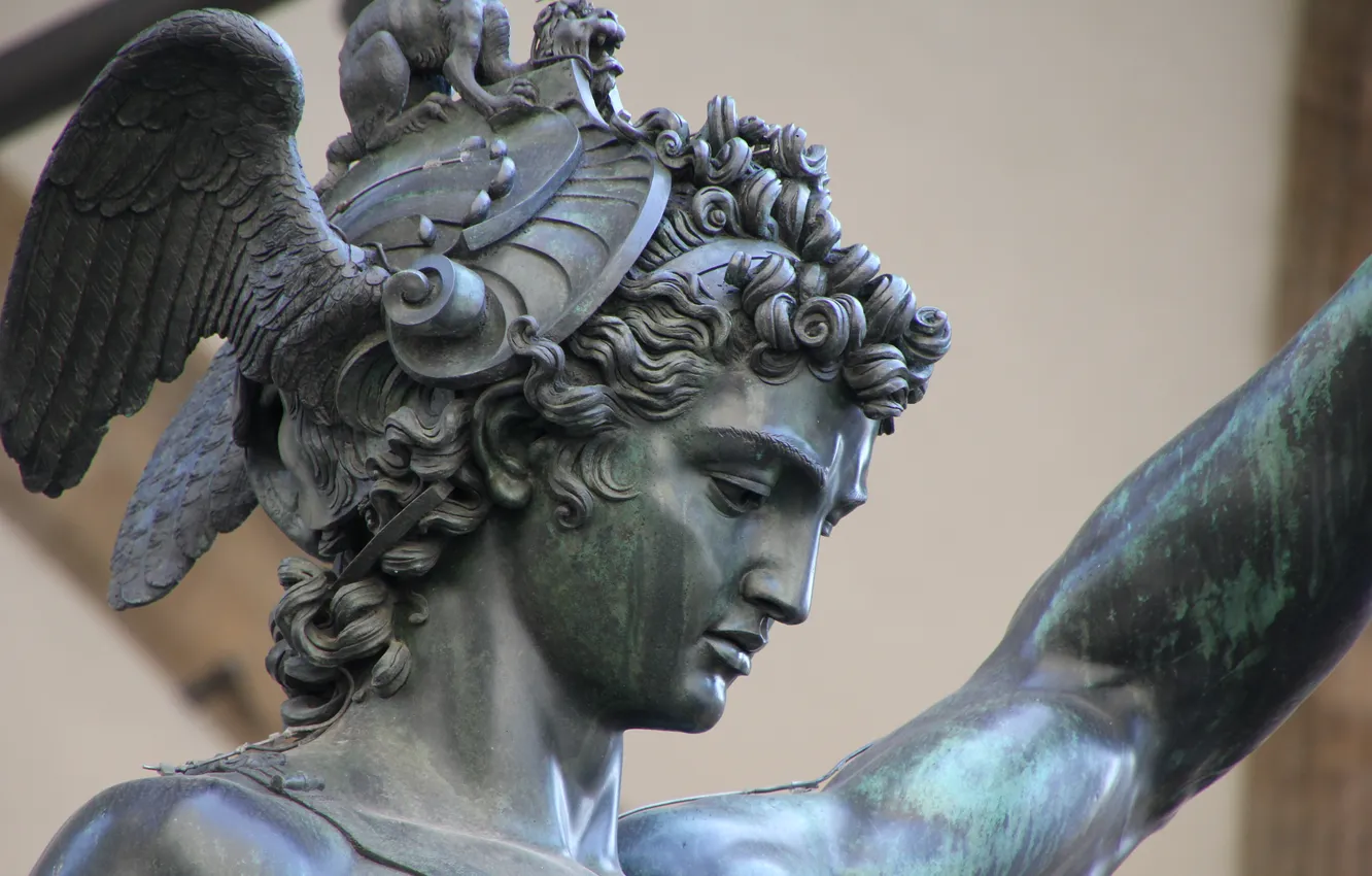Photo wallpaper sculpture, art, Percy, Benvenuto Cellini