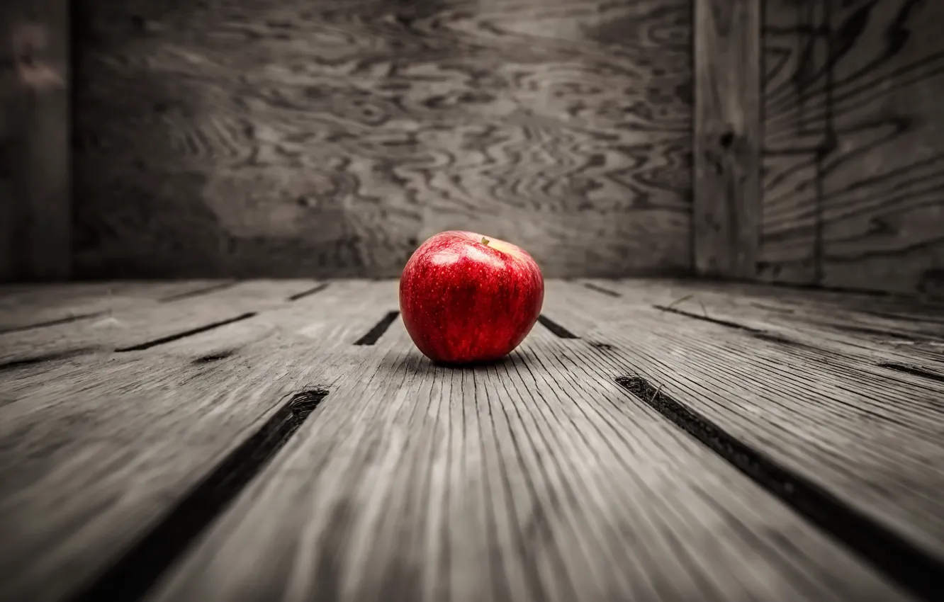 Photo wallpaper apples, food, fruit