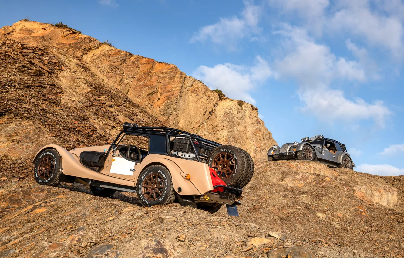 Photo wallpaper off-road, Morgan, Plus Four, Morgan Plus Four CX-T