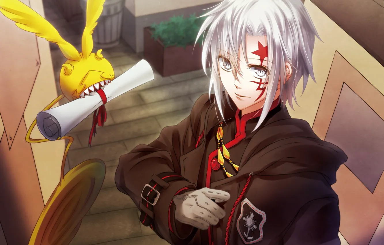 Photo wallpaper anime, art, guy, d.gray-man, All Walker