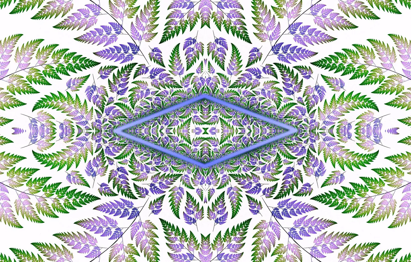 Photo wallpaper leaves, background, pattern, light