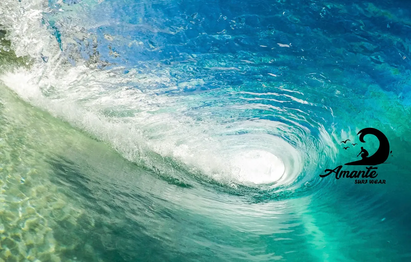 Photo wallpaper logo, surf, LOVER, Tube