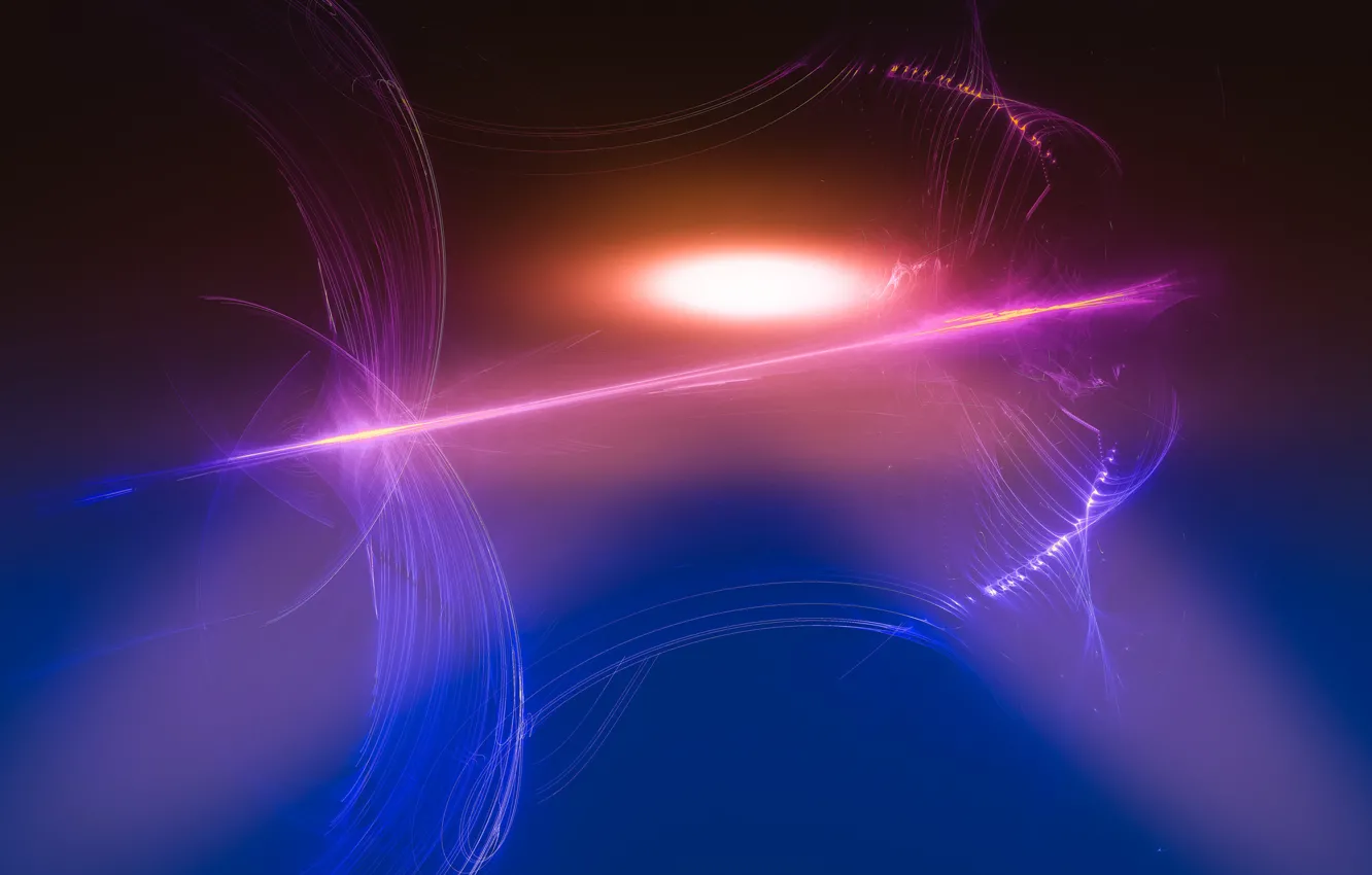 Photo wallpaper light, time, space